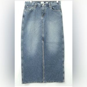 Vintage Calvin Klein Denim Maxi Skirt